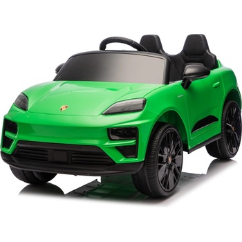 Porsche Macan 12V - Детски акумулаторен джип, Зелен, EVA гуми (658954258)