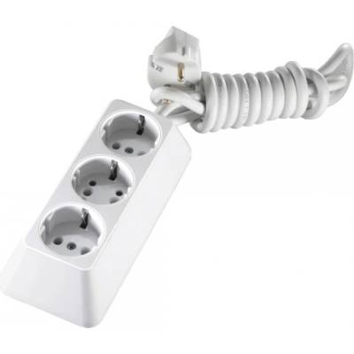 РАЗКЛОНИТЕЛ СЪЕД. 3 ТОДИ С 2м КАБЕЛ БЯЛ ТРАПЕЦ (en04290028)