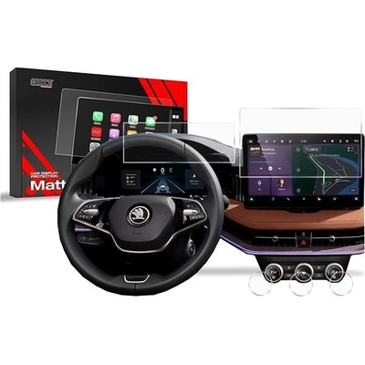 GRIZZ Protector, Ochranná fólie na display 5v1 Matte, Škoda Kodiaq II, 2024- , Display 13" – Zboží Živě