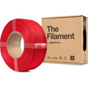 Spectrum The Filament" от Spectrum TF-24181, ReFill, HT-PLA, 1, 75mm, 1000g, Червен (Vivid red) (TF-24181)