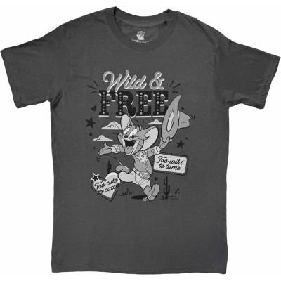 Tričko Tom & Jerry Wild & Free Charcoal Grey Šedá