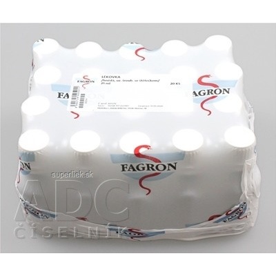 Fagron Liekovka 25 ml skrutk.uzáver so štetčekom 20 ks