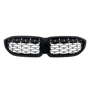 Решетки за BMW G20 (2018+) - Гланц - Diamond Design - хром / черно