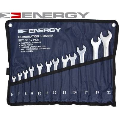 Energy Sada očkoplochých kľúčov 12 kľúčov NE01000SK12