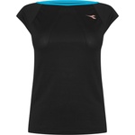 Diadora Тениска Diadora Women's Long Sleeve T-Shirt - Black