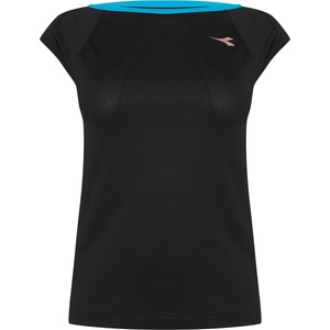 Diadora Тениска Diadora Women's Long Sleeve T-Shirt - Black