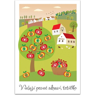 Kresli.to Přání - Vinšuji pevné zdraví, tetičko