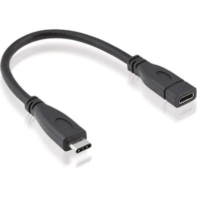 Roline 11.02.9015 USB 3.1 prodlužovací, USB C(M) - USB C(F), 0,15m