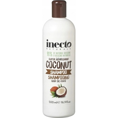Lambre Inecto Naturals Coconut šampón na vlasy s čistým kokosovým olejem 500 ml