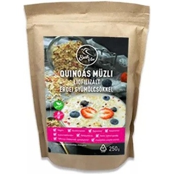Szafi Free Bezlepkové quinoa müsli s lyofilizovaným lesným ovocím bez cukru 250 g