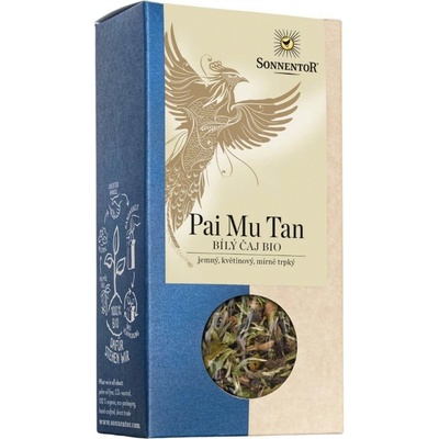 Sonnentor Noblesní Pai Mu Tan Čaj bílý Bio 40 g