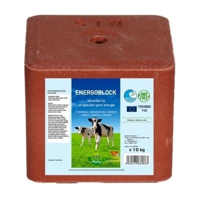 S.I.N.Hellas Energoblok minerální liz pro skot koně ovce a kozy 10 kg