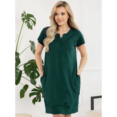 Materská nočná košeľa Sunny Bottle Green