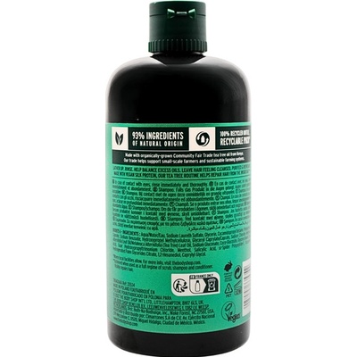 The Body Shop Šampón na mastné vlasy Tea Tree 400 ml