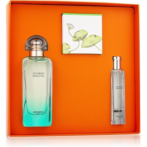 Hermès Un Jardin Sur le Nil комплект Eau de Toilette 100 ml + Eau de Toilette 15 ml + Твърд сапун 5