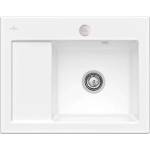 Villeroy & Boch Subway 45 - Керамична мивка 65x51 см, ексцентрично управление, CeramicPlus, Stone White 331302RW (331302RW) Мивка за вграждане