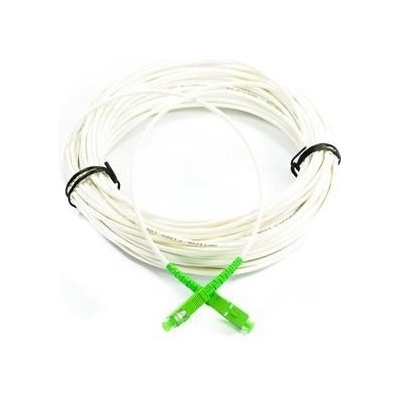 OEM SC/APC - SC/APC simplex 9/125 SM 15m arm.bílý 3mm B3 LSZH 4245