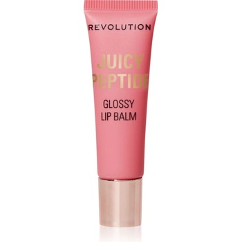 Revolution Beauty Juicy Peptide Lip Balm балсам за устни с пептиди цвят Shimmer Mai Tai Pink 8ml