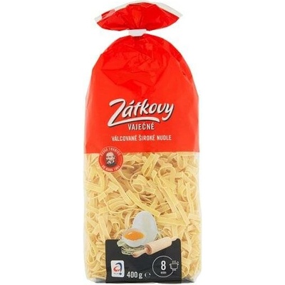 Zátkovy Vaječné Válcované široké nudle 400 g