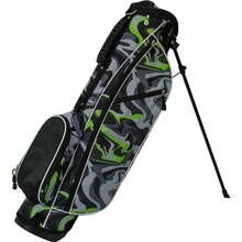 Lynx Junior Stand Bag Green/Silver - pro výšku dítěte 145-160 cm