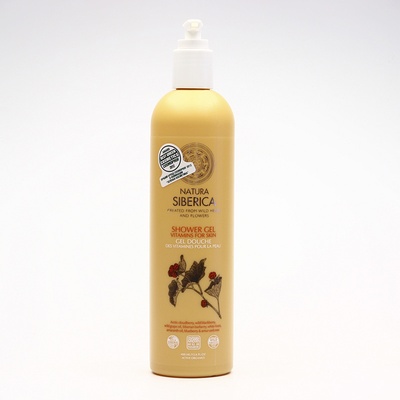 Natura Siberica Vitamíny pro pleť sprchový gel 400 ml