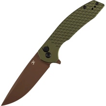 Kansept Accipiter Rose Gold 14C28N Green Anodized Aluminum T1007F5