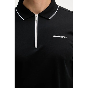 Karl Lagerfeld Памучна тениска с яка Karl Lagerfeld (562200.745003)