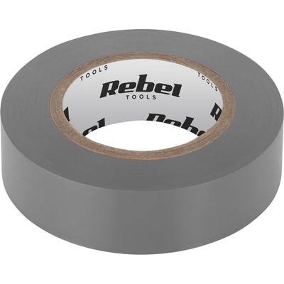 Rebel Izolačná páska 19 mm x 10 yd sivá L-NAR0428