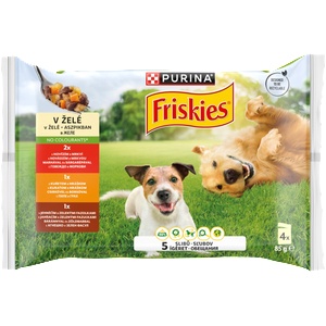 Friskies Adult with chicken, beef and lamb 4x85 g