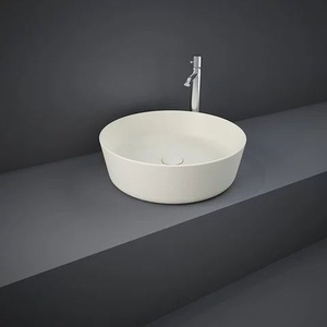 RAK Ceramics Кръгла мивка Rak Feeling, бежова матова, 42 см (FEECT4200505A)