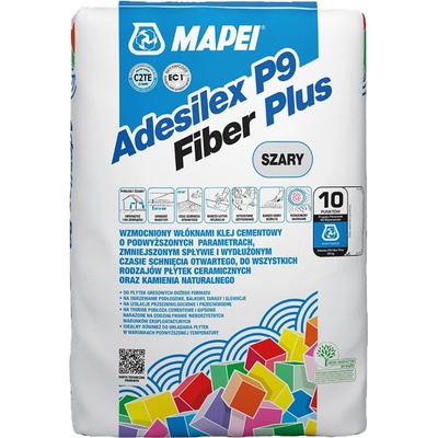 Mapei Adesilex P9 Fiber Plus Lepidlo 25 kg šedé