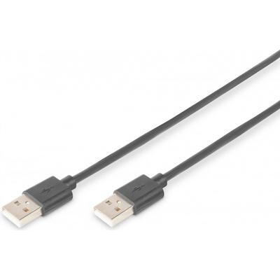 Digitus AK-300101-010-S USB, USB 2.0 USB A, 1m, černý