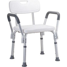 Bemeta Design HELP: Stolička do sprchy s opěradlem a područkami - Bemeta 353125113