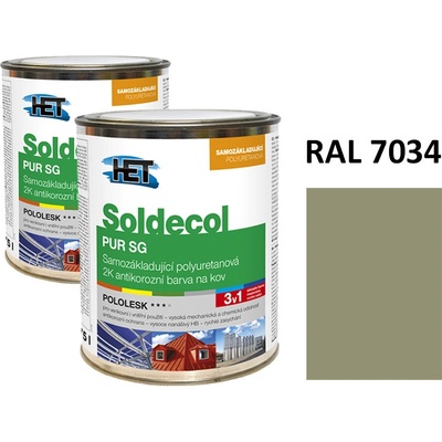 Soldecol PUR SG 0,75L RAL 7034
