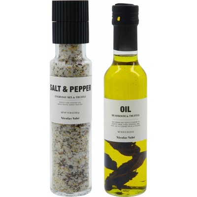 Nicolas Vahé Dárková sada SALT & OIL TRUFFLE 300g/250ml