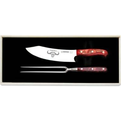 Giesser Exkluzivní sada nůž a vidlička Premium Cut Red Diamond GI 1997 2 RD