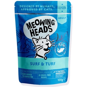 Meowing Heads Surf & Turf 100 g