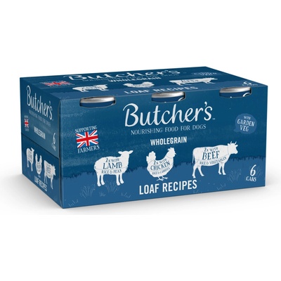 Butcher's Dog Original hovězí kuře jehněčí 6 x 400 g