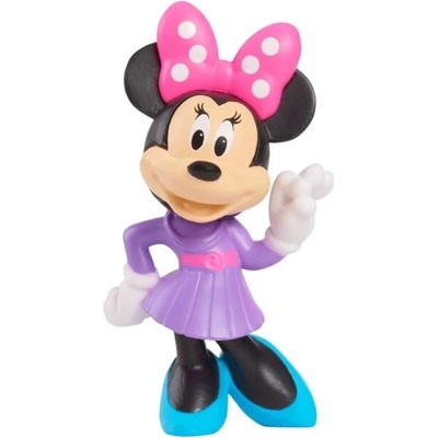 Disney Junior Minnie - Minnie Mouse In Purple Dress 6cm