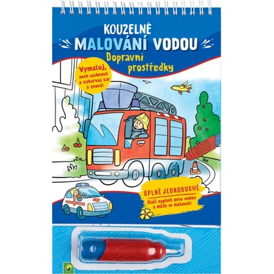 Lidl Kouzelné malování vodou dopravní prostředky
