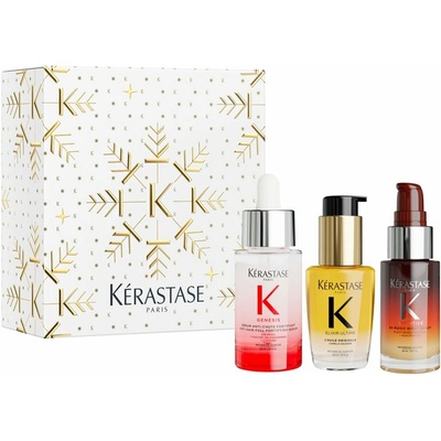 Kérastase Mini Hero Trio Genesis Sérum Anti-Chute Fortifiant 30 ml + Nutritive 8H Magic Night Serum 30 ml + Elixir Ultime L’Huile Originale 30 ml darčeková sada