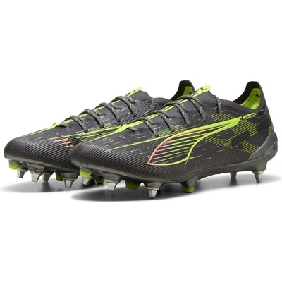 PUMA Юношески футболни бутонки Puma Ultra 5 Ultimate Soft Ground Football Boots Juniors - Matte Silver