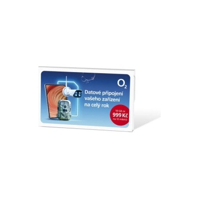O2 Roční datové připojení 50 GB Bundle 4+1, SMALLPGO.0GP50G59