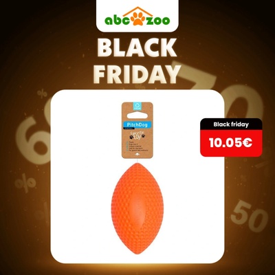 PULLER Pitch Dog sport ball green 9 cm x 14 cm