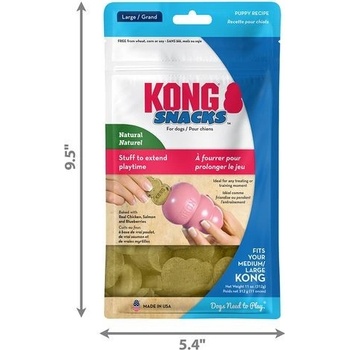 KONG Keksy pre šteňatá L 312 g 21 x 13x7 cm