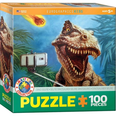 EUROGRAPHICS - Puzzle Dino Selfie 100 XXL - 100 piese