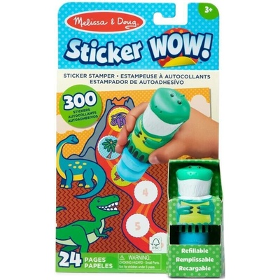 Sticker WOW! razítkovač se samolepkami dinosaurus