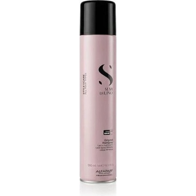 Alfaparf milano Semi Di Lino Style & Care Original Hairspray лак за коса за силно задържане и блясък 500 ml за жени