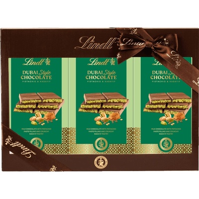 Lindt Dubai Style Chocolate 3 x 145 g