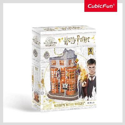 CubicFun Пъзел Harry Potter Магазинът на братя Уизли 62 части (1006940F)